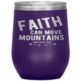 MeditateHealing.com Stainless Steel Vacuum Insulated Wine Tumbler