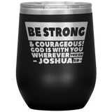 MeditateHealing.com Stainless Steel Vacuum Insulated Wine Tumbler