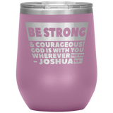 MeditateHealing.com Stainless Steel Vacuum Insulated Wine Tumbler