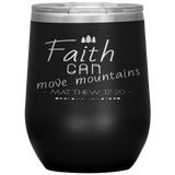 MeditateHealing.com Stainless Steel Vacuum Insulated Wine Tumbler
