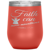MeditateHealing.com Stainless Steel Vacuum Insulated Wine Tumbler