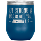 MeditateHealing.com Stainless Steel Vacuum Insulated Wine Tumbler