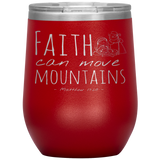 MeditateHealing.com Stainless Steel Vacuum Insulated Wine Tumbler
