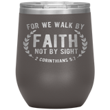 MeditateHealing.com Stainless Steel Vacuum Insulated Wine Tumbler