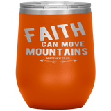 MeditateHealing.com Stainless Steel Vacuum Insulated Wine Tumbler