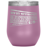 MeditateHealing.com Stainless Steel Vacuum Insulated Wine Tumbler