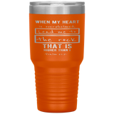 MeditateHealing.com 30oz Vacuum Tumbler