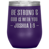 MeditateHealing.com Stainless Steel Vacuum Insulated Wine Tumbler