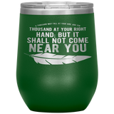 MeditateHealing.com Stainless Steel Vacuum Insulated Wine Tumbler