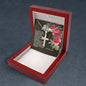 Artisan Crafted Stainless Steel Cross Necklace (Ball Chain) ~Proverbs Proverbs 22:6~