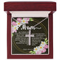 Artisan Crafted Stainless Steel Cross Necklace (Ball Chain) ~Psalm 139:13-14~