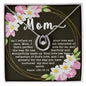 Pure Love Dancing CZ Crystal White Gold Finish Necklace ~Psalm 139:13-14~