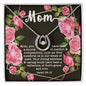 Pure Love Dancing CZ Crystal White Gold Finish Necklace ~Isaiah 66:13~
