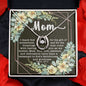 Pure Love Dancing CZ Crystal White Gold Finish Necklace ~Psalm 127:3~