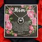 Pure Love Dancing CZ Crystal White Gold Finish Necklace ~Isaiah 66:13~
