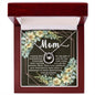 Pure Love Dancing CZ Crystal White Gold Finish Necklace ~Psalm 127:3~