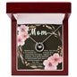 Pure Love Dancing CZ Crystal White Gold Finish Necklace ~Proverbs 31:25-28~