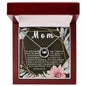 Pure Love Dancing CZ Crystal White Gold Finish Necklace ~Exodus 20:12~