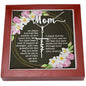 Artisan Crafted Stainless Steel Faith Cross Necklace ~John 19:26-27~