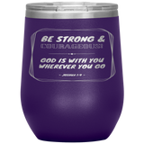MeditateHealing.com Stainless Steel Vacuum Insulated Wine Tumbler