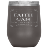 MeditateHealing.com Stainless Steel Vacuum Insulated Wine Tumbler