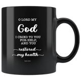 MeditateHealing.com | Dishwasher Safe Black Mugs