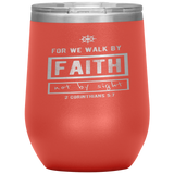 MeditateHealing.com Stainless Steel Vacuum Insulated Wine Tumbler