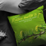 MeditateHealing.com Superior Broadcloth Fabric Throw Pillow Case