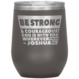 MeditateHealing.com Stainless Steel Vacuum Insulated Wine Tumbler