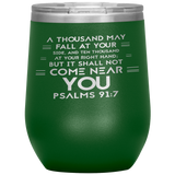 MeditateHealing.com Stainless Steel Vacuum Insulated Wine Tumbler