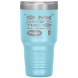 MeditateHealing.com 30oz Vacuum Tumbler