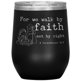 MeditateHealing.com Stainless Steel Vacuum Insulated Wine Tumbler