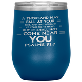 MeditateHealing.com Stainless Steel Vacuum Insulated Wine Tumbler