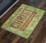 Bible Verses Anti-Slip Protective Doormat ~Philippians 4:13~ Design 3