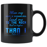 MeditateHealing.com | Dishwasher Safe Black Mugs