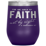 MeditateHealing.com Stainless Steel Vacuum Insulated Wine Tumbler