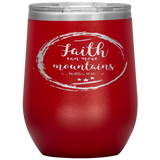 MeditateHealing.com Stainless Steel Vacuum Insulated Wine Tumbler