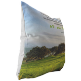 MeditateHealing.com Superior Broadcloth Fabric Throw Pillow Case