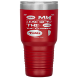 MeditateHealing.com 30oz Vacuum Tumbler
