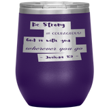 MeditateHealing.com Stainless Steel Vacuum Insulated Wine Tumbler