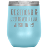 MeditateHealing.com Stainless Steel Vacuum Insulated Wine Tumbler