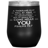 MeditateHealing.com Stainless Steel Vacuum Insulated Wine Tumbler