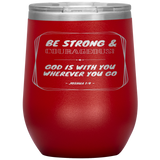 MeditateHealing.com Stainless Steel Vacuum Insulated Wine Tumbler