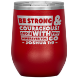 MeditateHealing.com Stainless Steel Vacuum Insulated Wine Tumbler