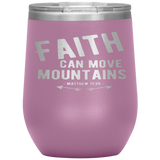 MeditateHealing.com Stainless Steel Vacuum Insulated Wine Tumbler