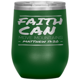 MeditateHealing.com Stainless Steel Vacuum Insulated Wine Tumbler