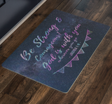 Bible Verses Anti-Slip Protective Doormat ~Joshua 1:9~ Design 6