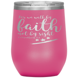 MeditateHealing.com Stainless Steel Vacuum Insulated Wine Tumbler