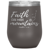 MeditateHealing.com Stainless Steel Vacuum Insulated Wine Tumbler