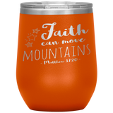 MeditateHealing.com Stainless Steel Vacuum Insulated Wine Tumbler